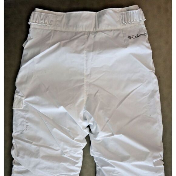 Columbia SG8381 Girls' Sz S (7/8) White Starchaser Peak II Insulated Pants - Picture 8 of 12